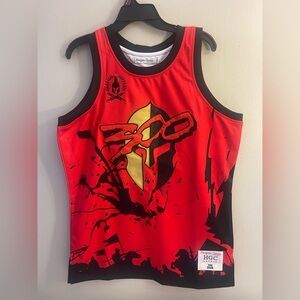 Red and Black Jersey
